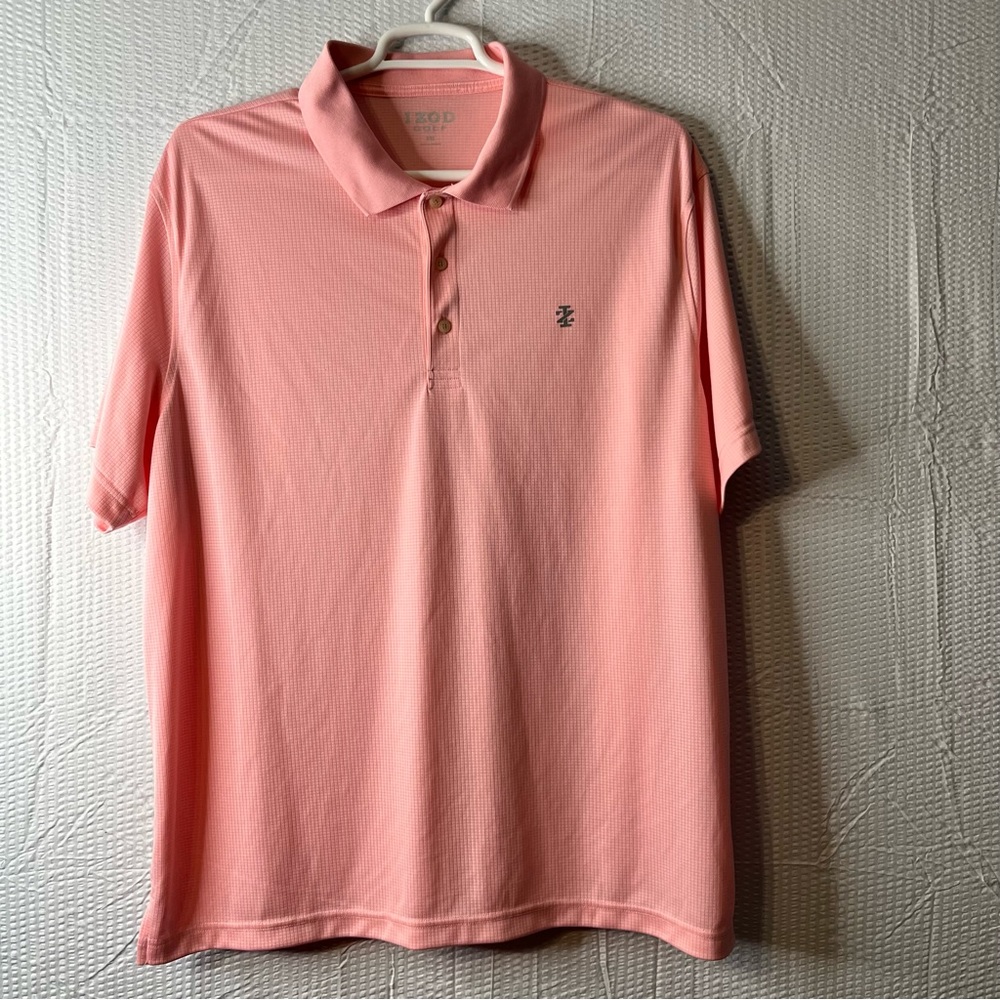 IZOD Pink Golf Polo Size XXL